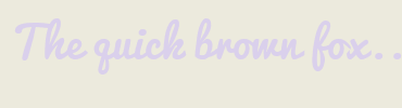 Image with Font Color DAD0EC and Background Color ECEADD
